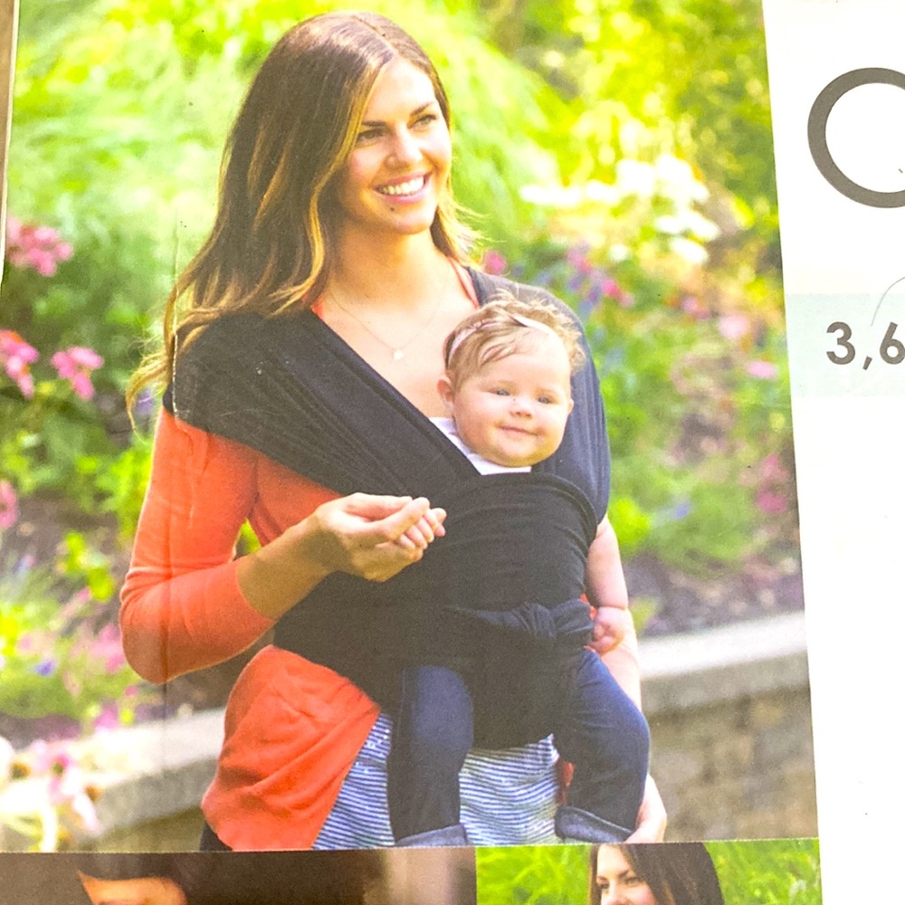 JJ Cole Baby Shirt Easy to use Moby Wrap Like - Picture 5 of 14